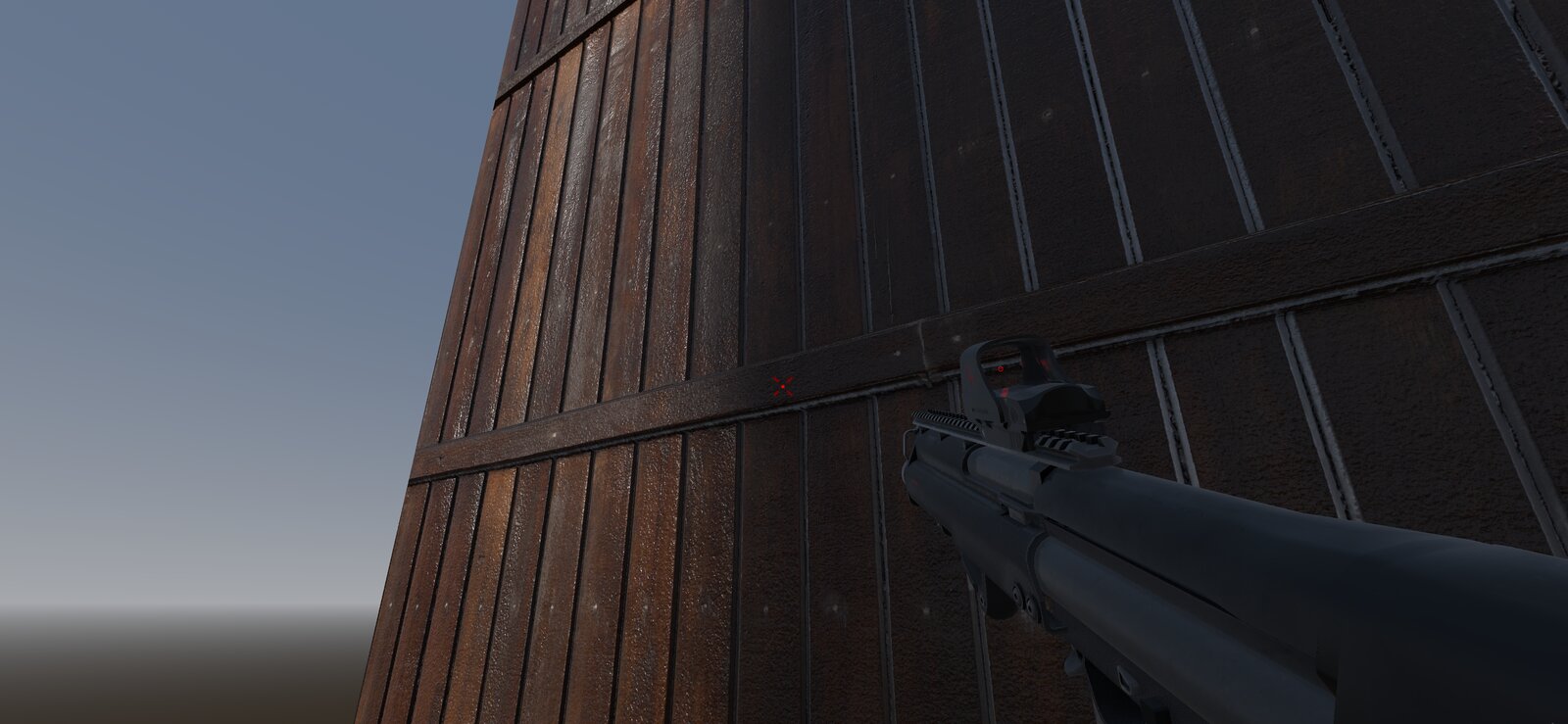 rusted metal panel test